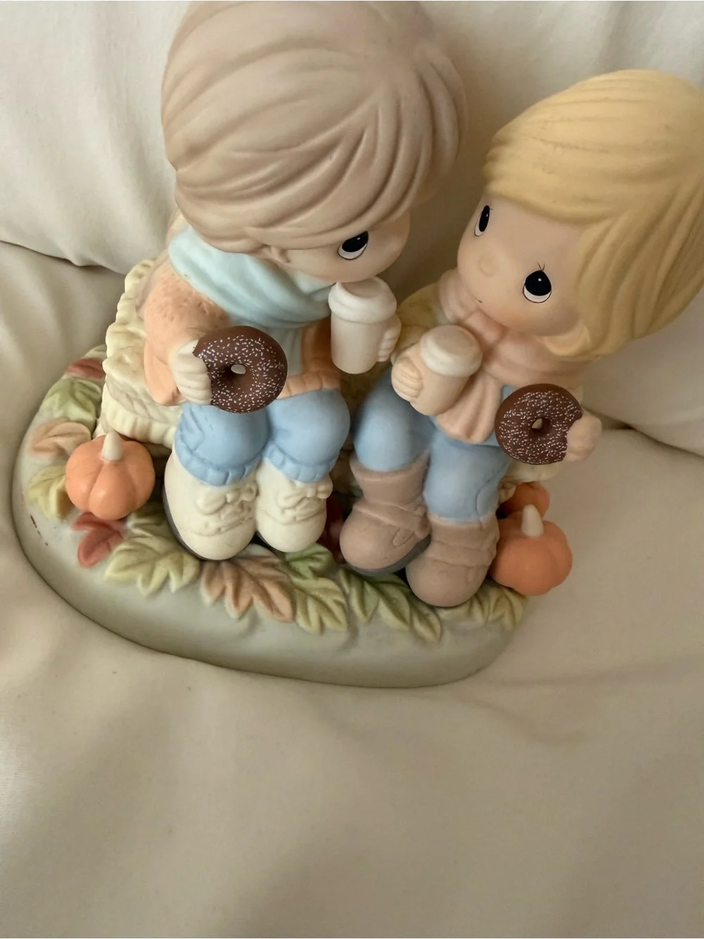 Precious Moments Pumpkin Spice is Nice With You ceramic figurine